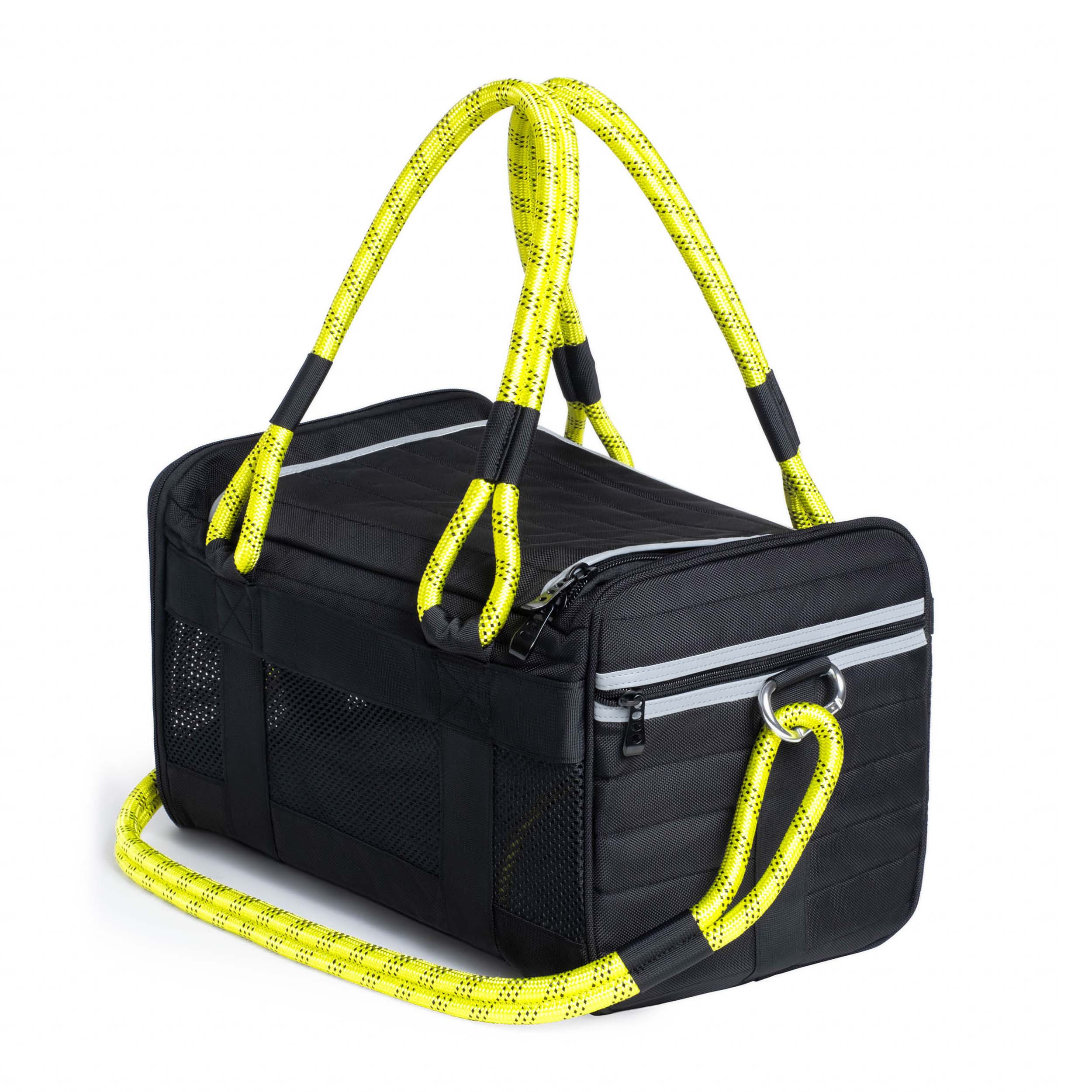 ROVERLUND - OUT-OF-OFFICE PET CARRIER PRO EDITION: BLACK CAMO / BLACK / LARGE - UP TO 25LBS